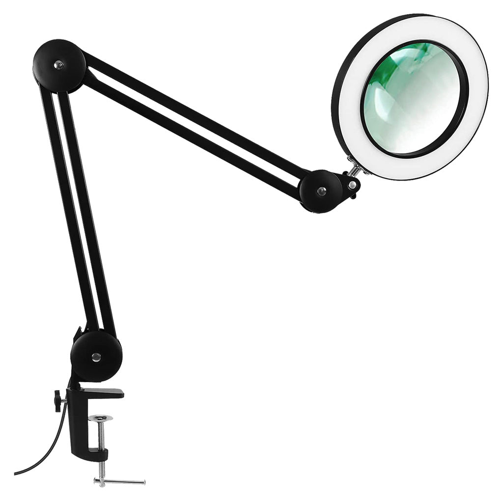 Last Chance Mag Bright 5X Magnifying Glass with Swivel Arm and USB Plug