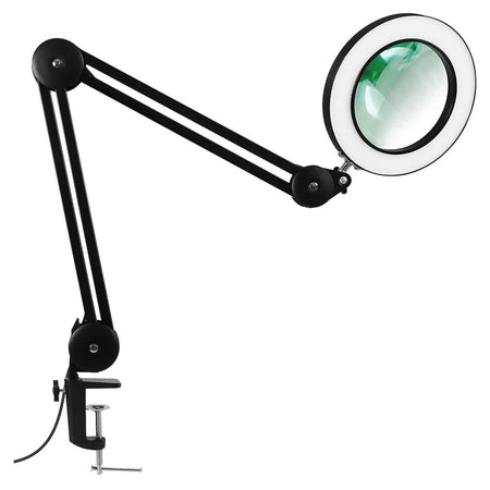 Last Chance Mag Bright 5X Magnifying Glass with Swivel Arm and USB Plug