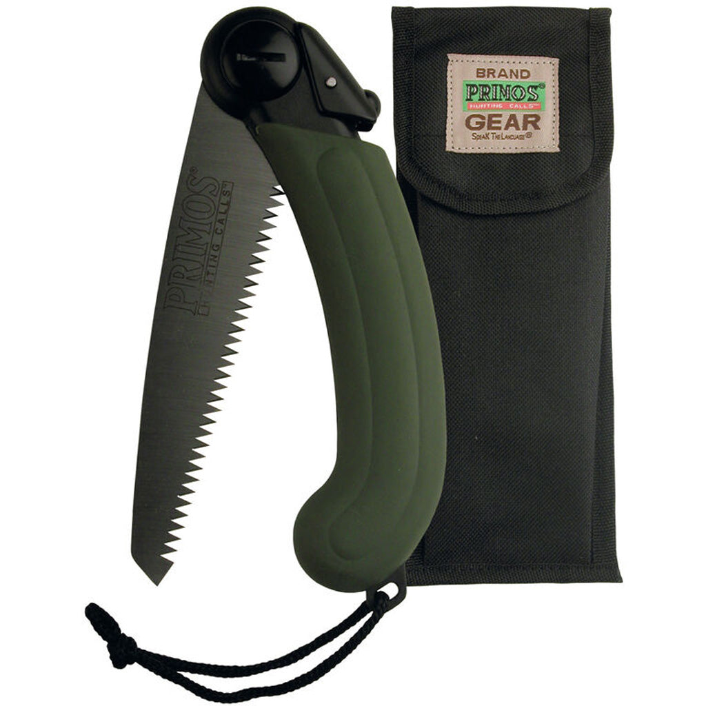 Primos Push-Button Lock Compact Folding Saw with Nylon Handle