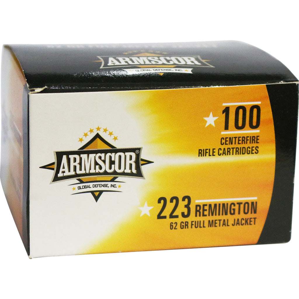 Armscor Rifle .223 Remington 62 grain Full Metal Jacket ammunition