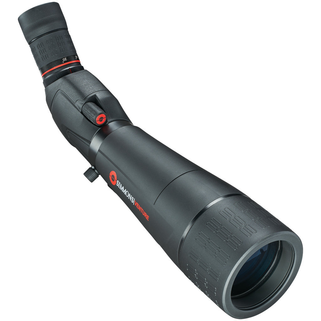 Simmons Venture 80mm Spotting Scope 20-60x Black with Tripod