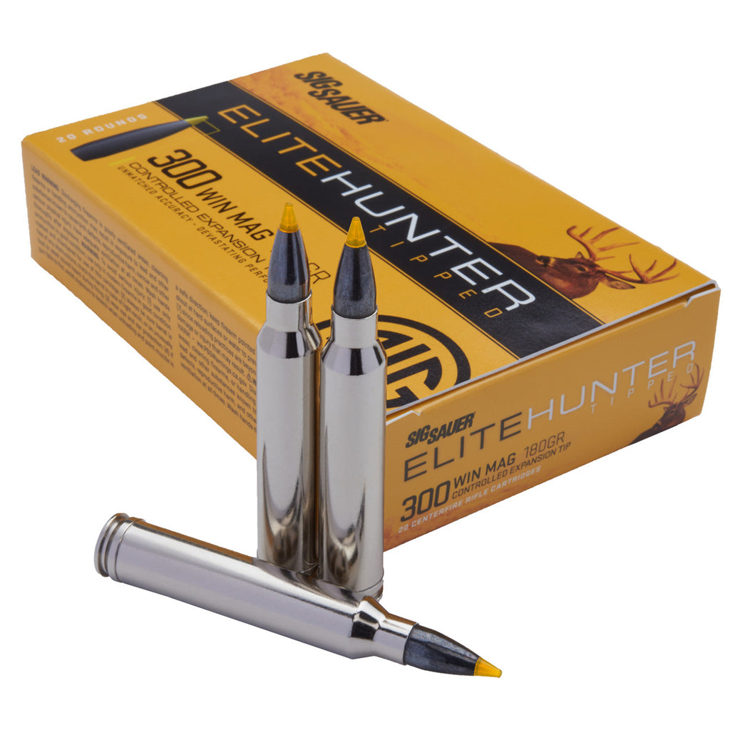 Sig Sauer Elite Hunting .300 Winchester Mag 180 grain Nosler AccuBond ammunition