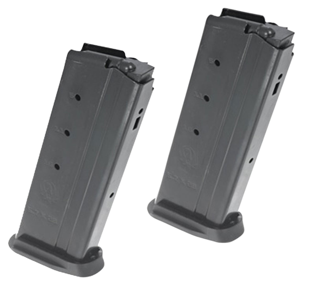 Ruger Ruger-57 5.7x28mm 20rd Black Oxide Steel 2-Pack Spare Magazine 90711