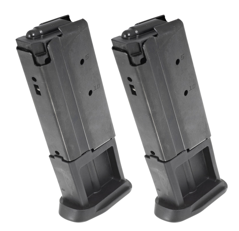 Ruger Ruger-57 5.7x28mm 10rd Black Oxide Steel 2-Pack Spare Magazine 90712
