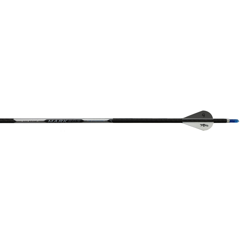 G5 Mark 203 400 Spine Carbon Arrows with 2 in. Blazer Vanes 6 pk.