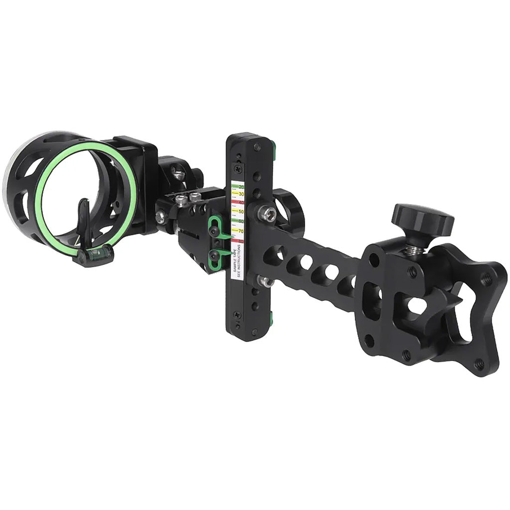 Aegis 1-Pin .019 Fiber-Optic Archery Sight Matte Black