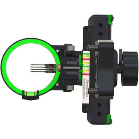 Apex Aegis Pro 4-Pin .019 Sight Black with Micro Windage Adjustment