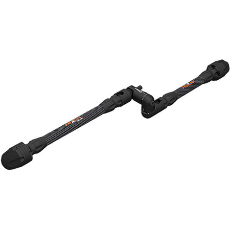 Apex End Game Bowhunting Dual Stabilizer Kit Matte Black 8-Inch and 6-Inch
