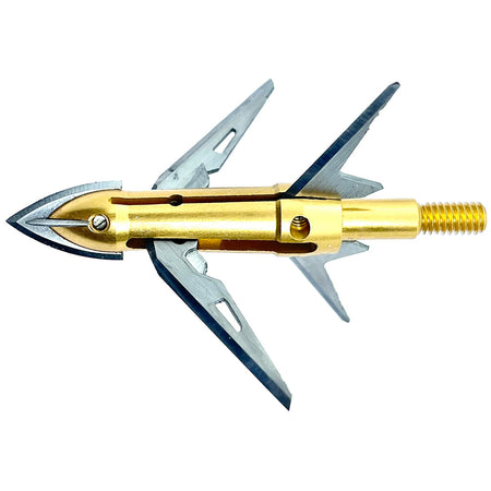 SWAT MiniMag-X Chisel Point X-Out Mechanical Broadheads 100 gr 3 pk