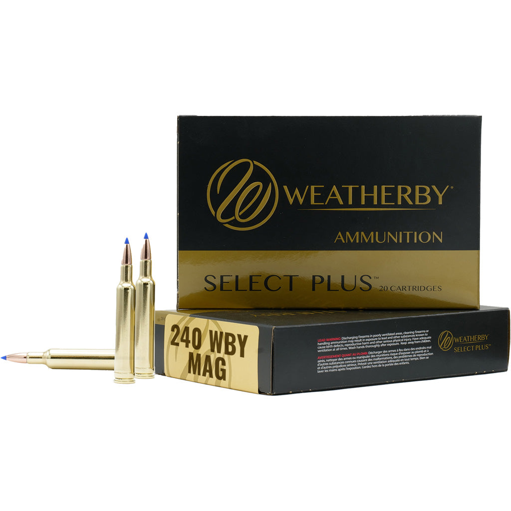 Weatherby Select Plus Hammer Custom 72 Grain .240 Weatherby Mag