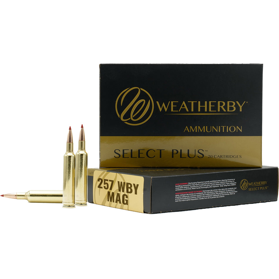 Weatherby Select Plus Hammer Custom 92 Grain .257 Weatherby Mag