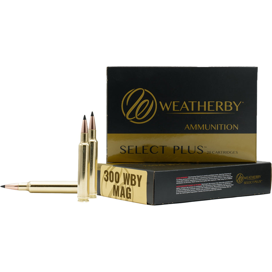 Weatherby Select Plus Hammer Custom 170 Grain .300 Weatherby Mag
