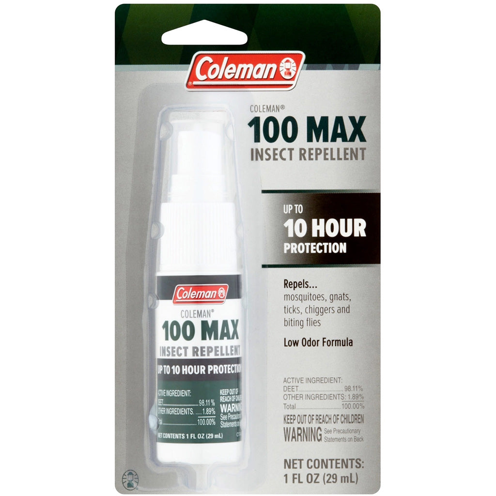 Coleman Max 100% DEET 4oz Pump Spray Insect Repellent Up to 10 Hours