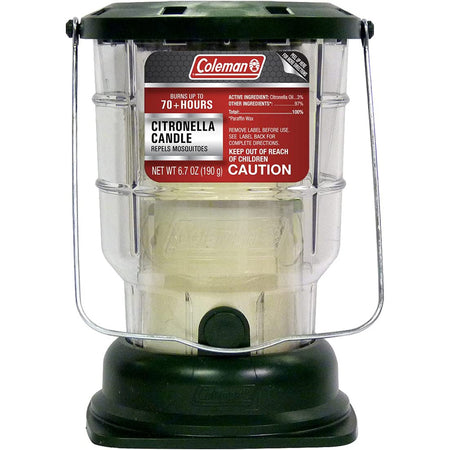 Coleman Outdoor Citronella Lantern Style Candle 6.7oz