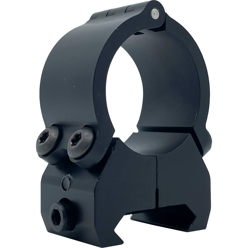 VersaRing Universal Black 1 Inch Hinge Scope Rings for Weaver/Picatinny Rails
