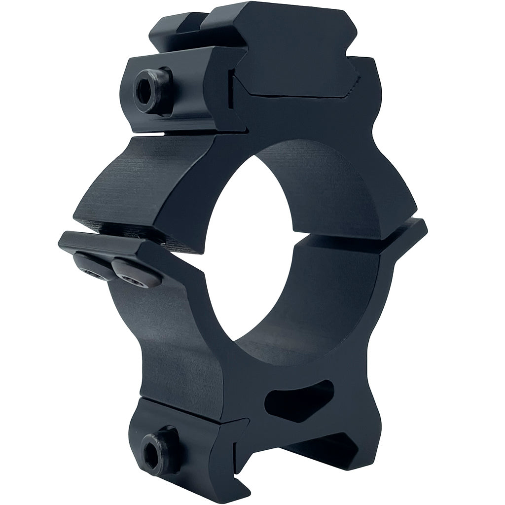 VersaRing Universal Black 30mm Horizontal Scope Rings with Shock Dampening