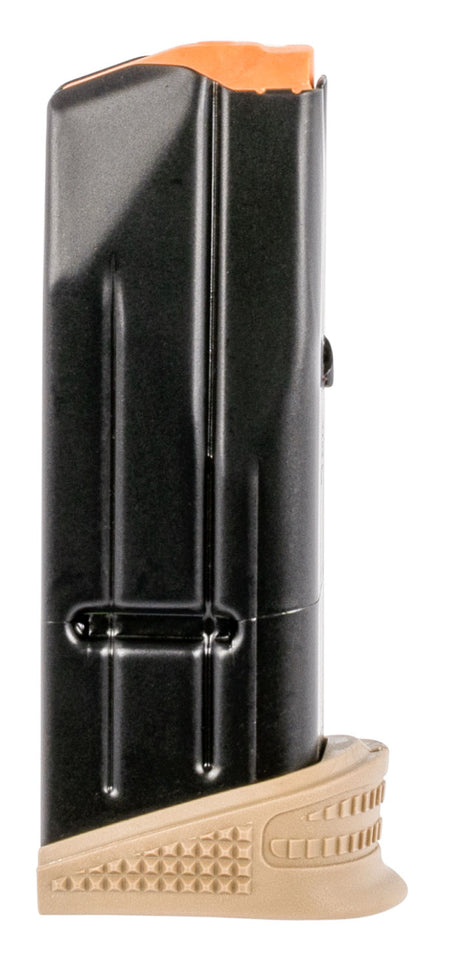 FN 20100378 FN 509 Compact 9mm Luger 10-Round Ext Floorplate Mag Black/FDE Steel