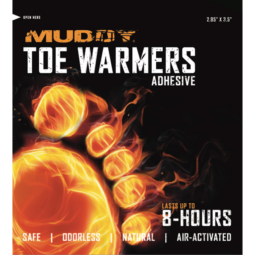 Muddy Toe Warmer PDQ Pack 40ct Odorless Air Activated