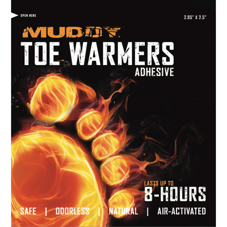 Muddy Toe Warmer PDQ Pack 40ct Odorless Air Activated