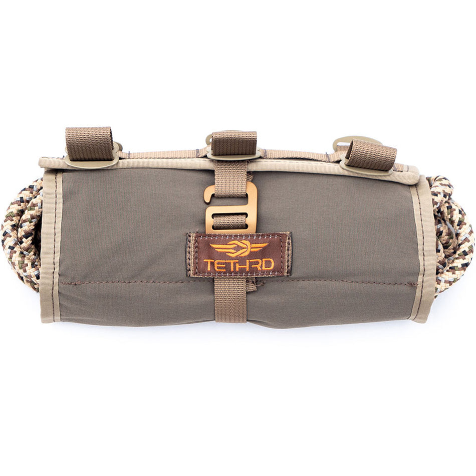 Tethrd Rollup Zippered Pouch Holds 40ft Rope MOLLE Compatible