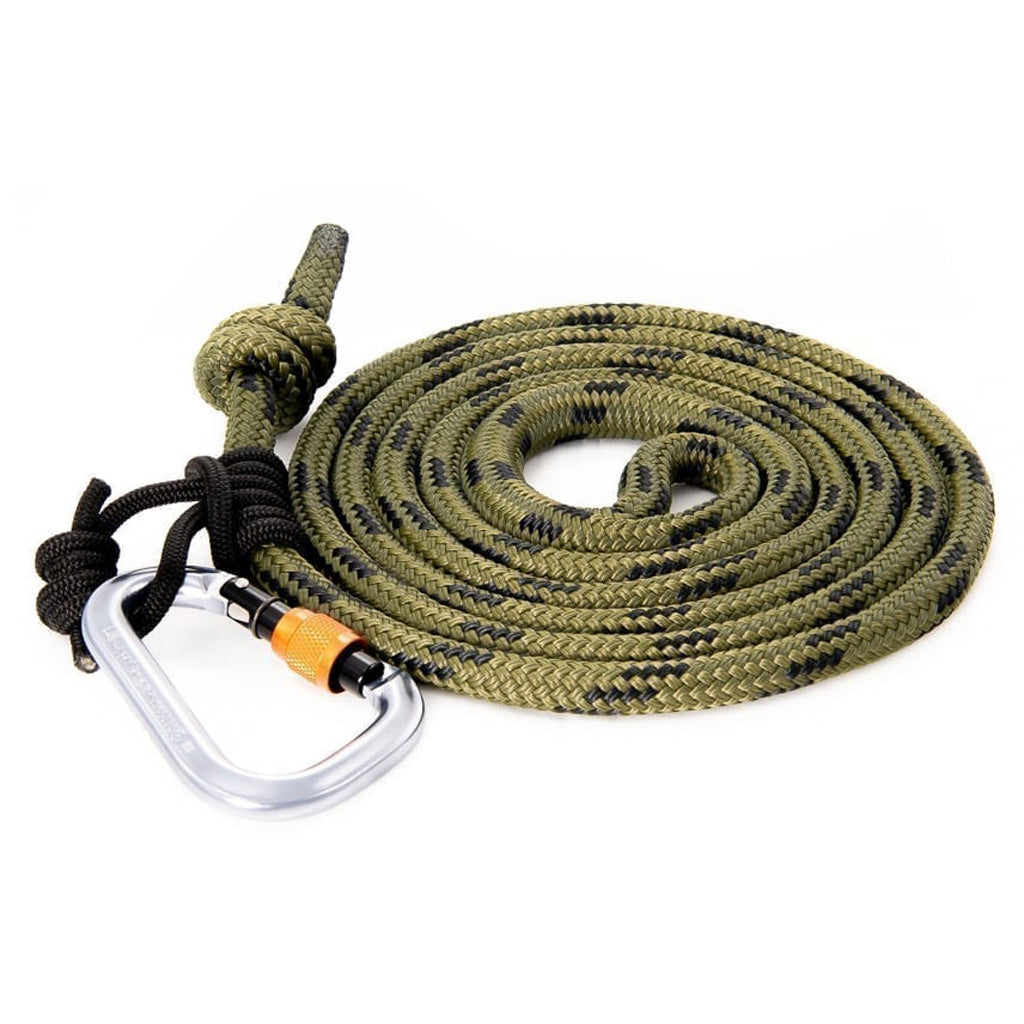 Tethrd 11mm Saddle Hunting Lineman Belt Kit 2 Carabiners