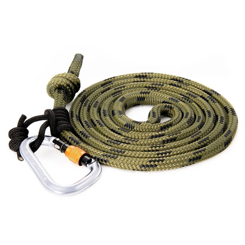 Tethrd 11mm Saddle Hunting Lineman Belt Kit 2 Carabiners
