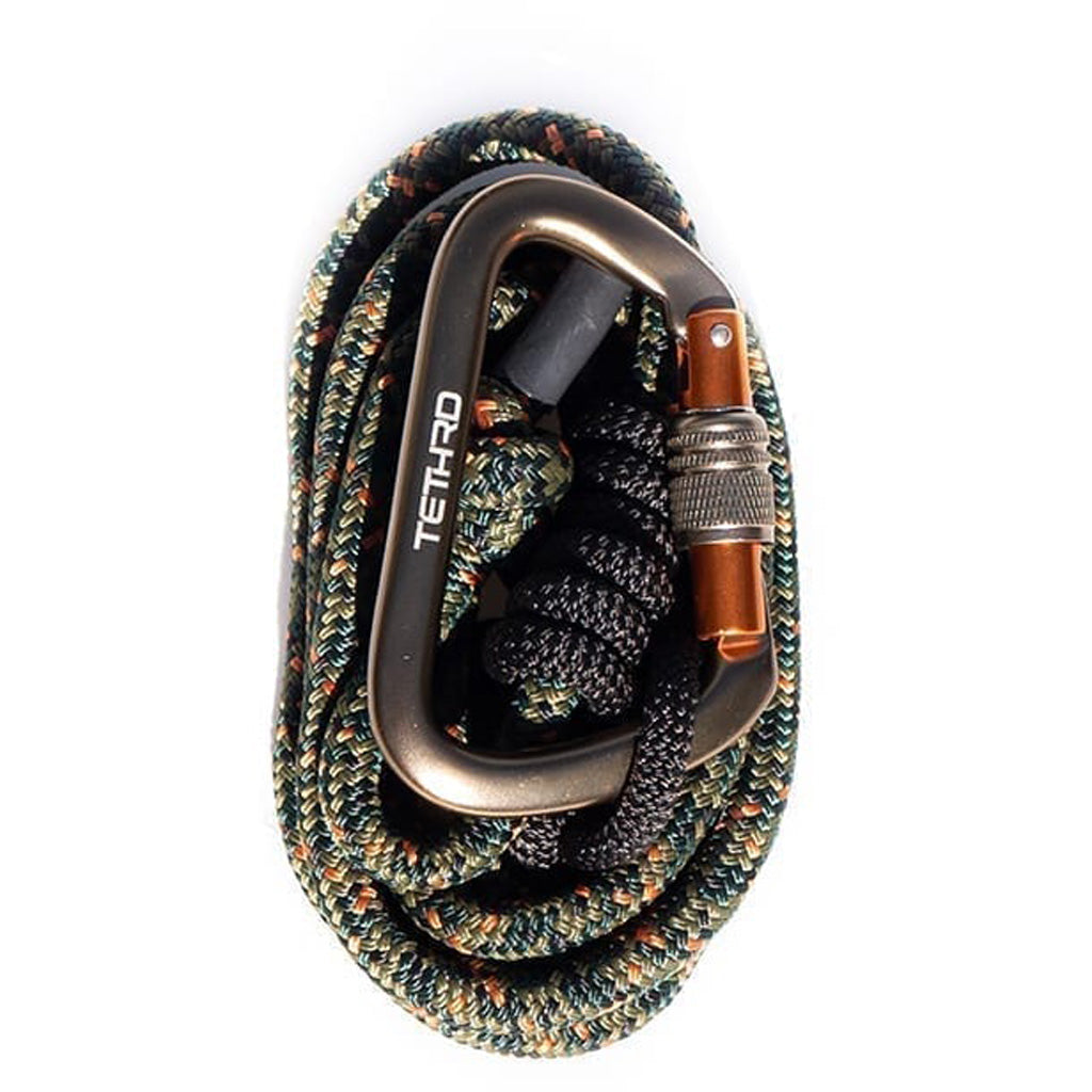 Tethrd 8mm Saddle Hunting Linesman Rope Spliced Eye Loop
