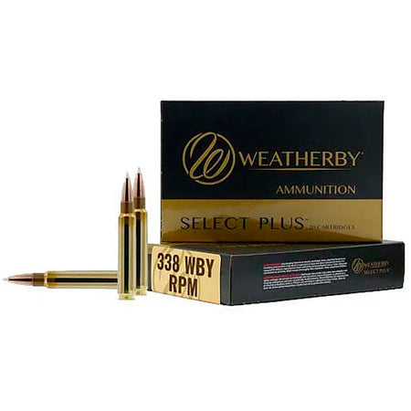 Weatherby Select Plus Hornady Interlock 225 Grain .338 WBY RPM