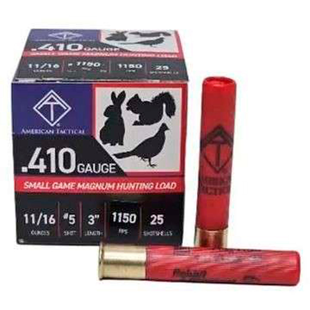 ATI Small Game Magnum Shotgun Ammo .410 Bore 3 in 11/16 oz #5