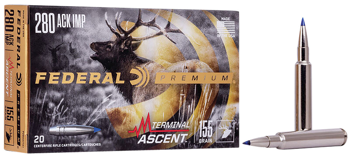 Federal Premium Terminal Ascent Terminal Ascent 155 Grain .280 Ackley 2930 fps
