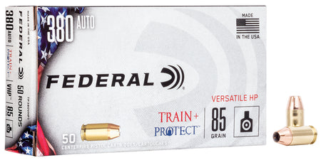 Federal Train & Protect Versatile Hollow Point 85 Grain .380 ACP/Auto 1000 fps