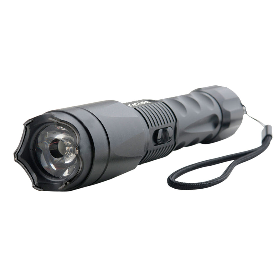 Guard Dog Katana Self-Defense Flashlight with Stun Gun SGGDK400HV 400 Lumens Black Aluminum
