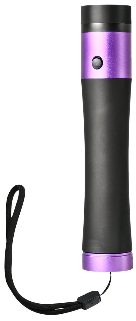 Guard Dog Ivy Personal Defense Stun Gun with 200 Lumen Flashlight SG-GDIY-PR Purple/Black