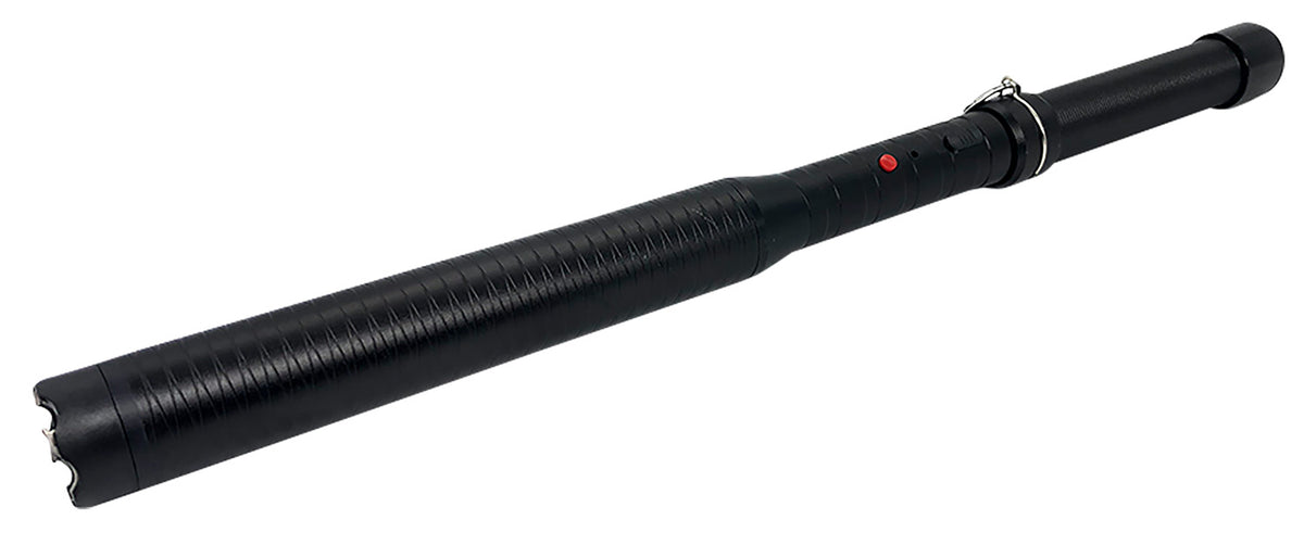 Guard Dog Security Titan Aluminum Stun Gun Baton 7,500,000V with LED Light Black