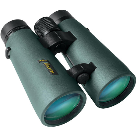 Alpen Wings Open-Bridge 8x56 BaK4 Binoculars, 367 ft FOV, Green