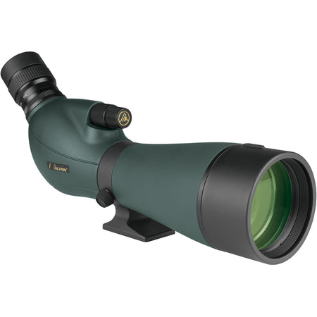 Alpen Wings Waterproof 20-60X80 HD Spotting Scope with 45 Degree Eye Piece, Green