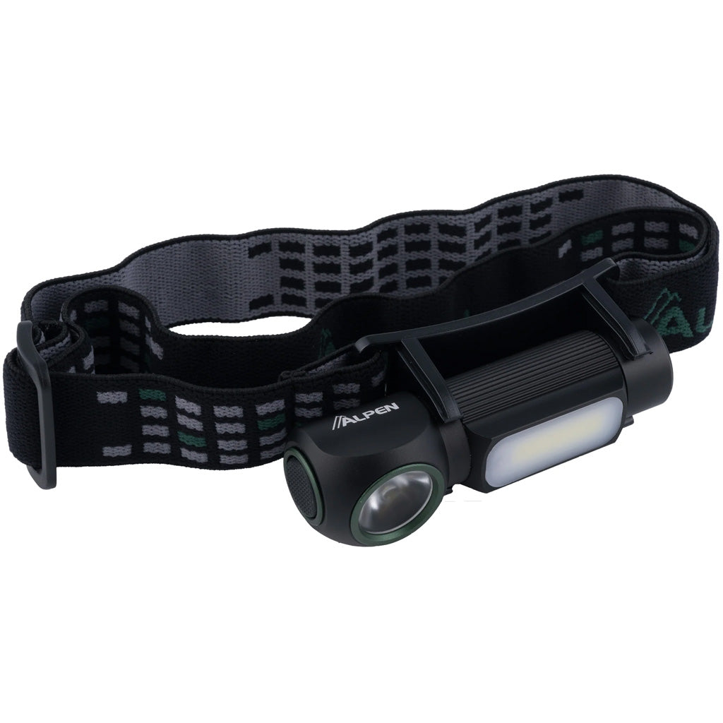 Alpen Tek-Light Headlamp 500 Lumen Rechargeable with SOS and Red Beam Mode