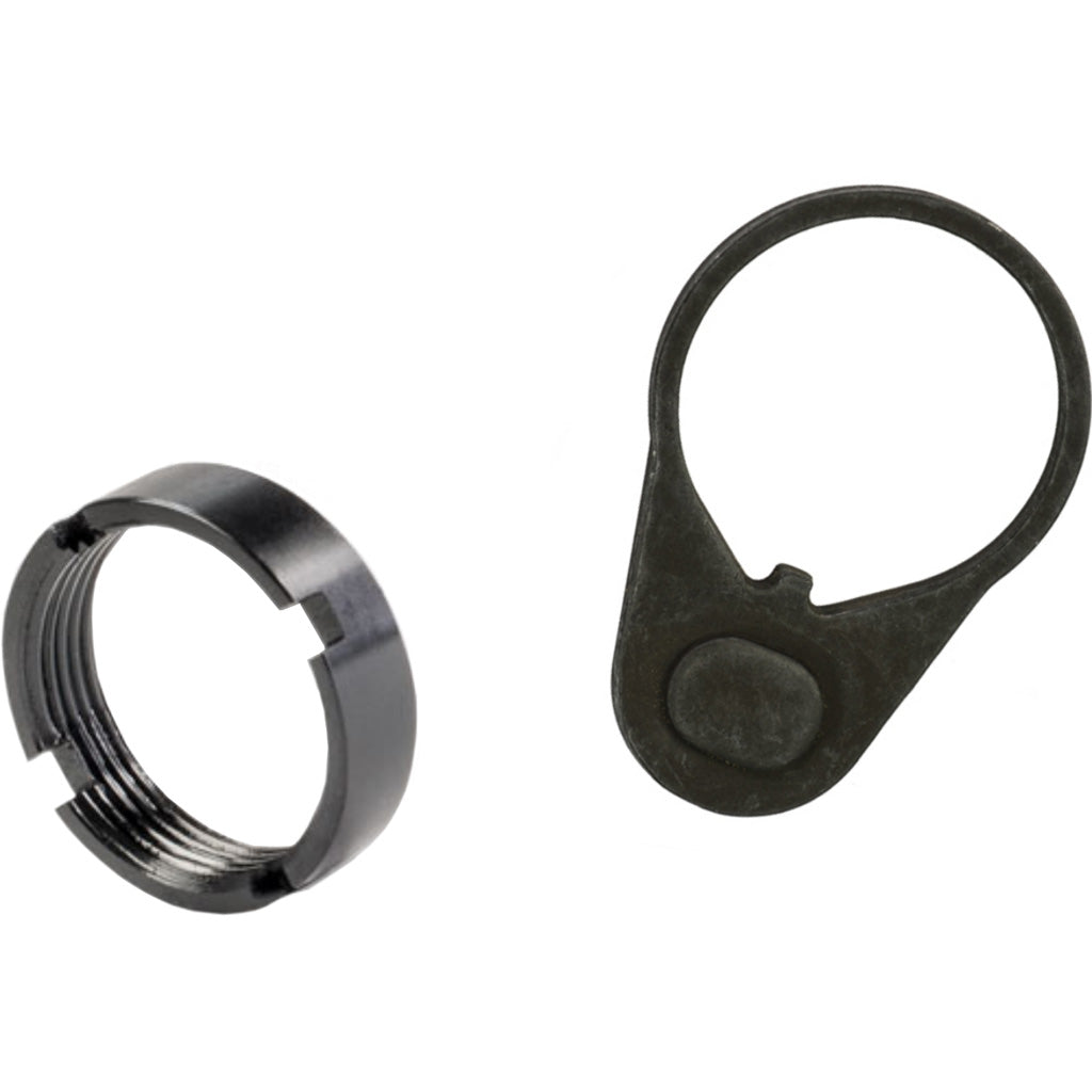 AR15 Mil-Spec End Plate Kit with Castle Nut by White Label Armory