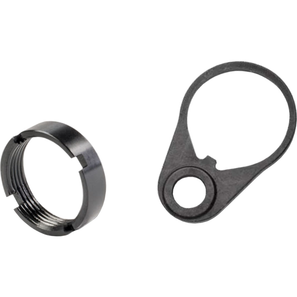 AR15 QD Steel End Plate Kit with Castle Nut by White Label Armory