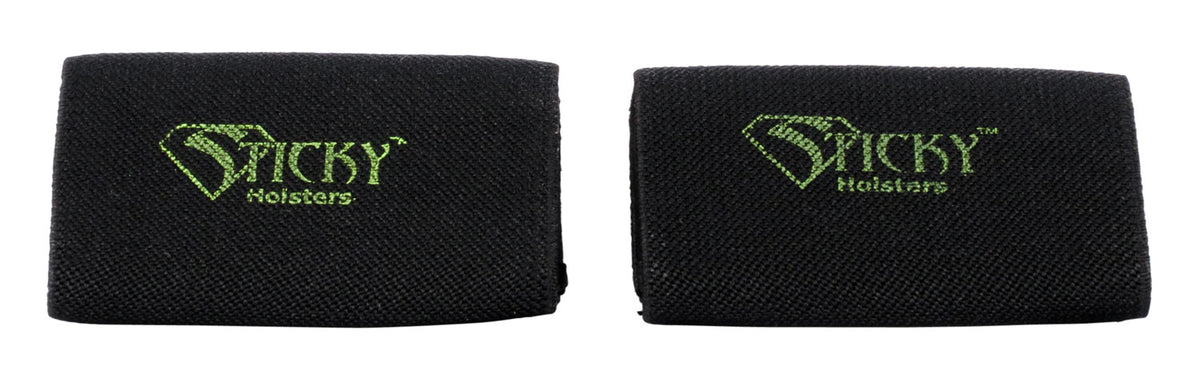 Sticky Holsters BSX2 Belt Slider X2 Black Elastic Magazine Pouch 2 Pack