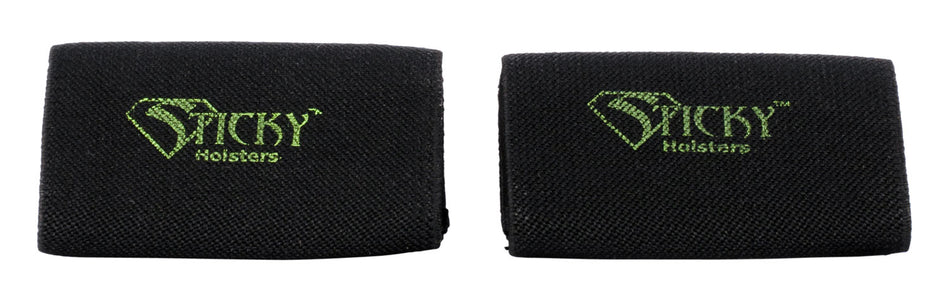 Sticky Holsters BSX2 Belt Slider X2 Black Elastic Magazine Pouch 2 Pack