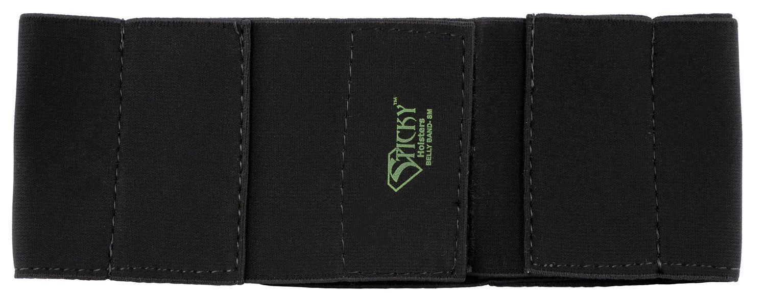 Sticky Holsters BBSM Modular Belly Band Elastic Black Small Size 24"-34"
