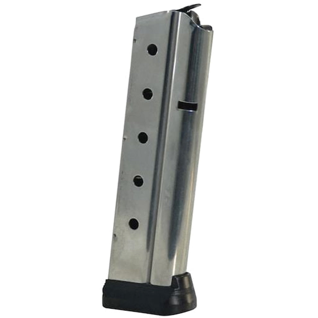 Colt 1911 9mm 10-Round Combat Officer Stainless Mag with Bumper Pad