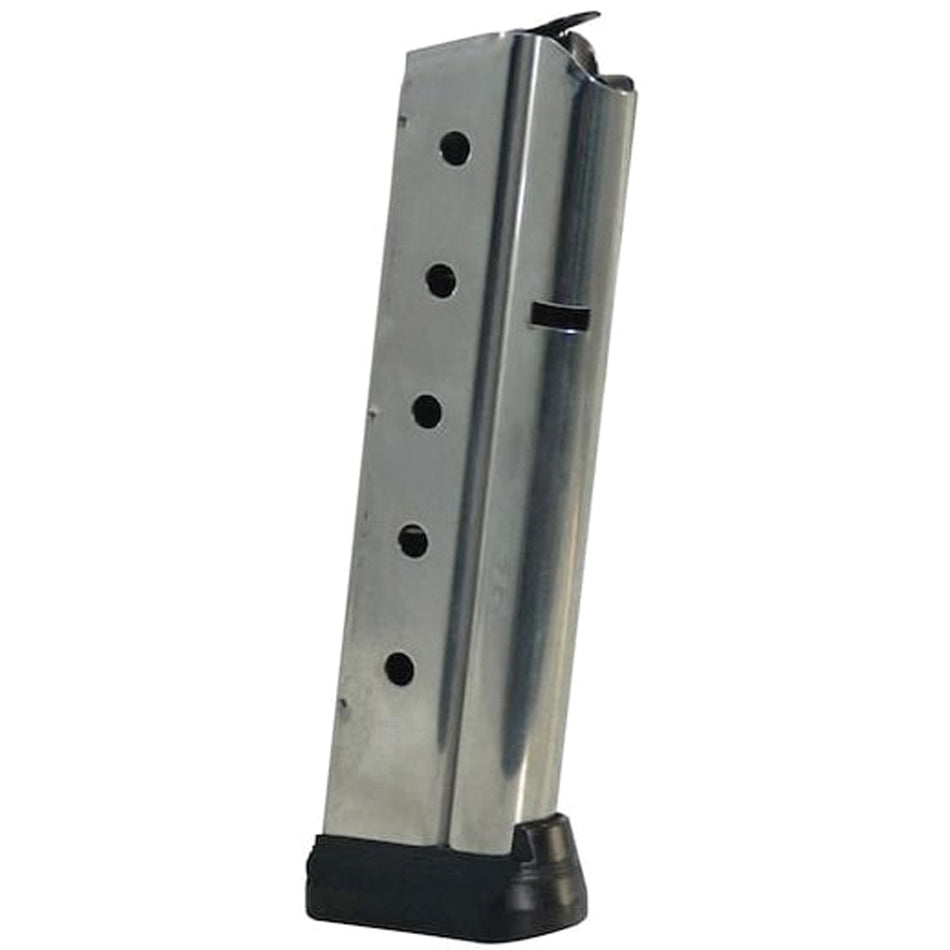 Colt 1911 9mm 10-Round Combat Officer Stainless Mag with Bumper Pad