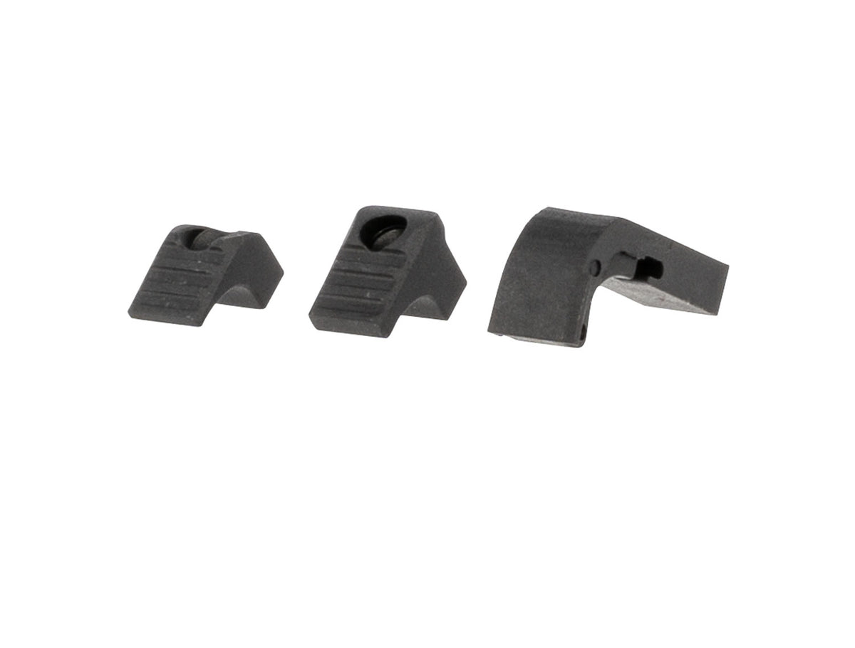 Strike Glock Gen 4-5 Black Aluminum Modular Magazine Release with Two Push Buttons