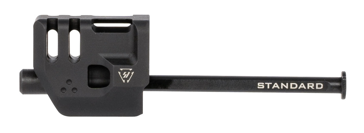Strike Glock 17 Gen4 9mm Luger Black Aluminum Mass Driver Compensator 1.41" OAL