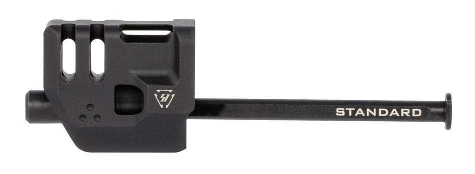 Strike Glock 17 Gen4 9mm Luger Black Aluminum Mass Driver Compensator 1.41" OAL