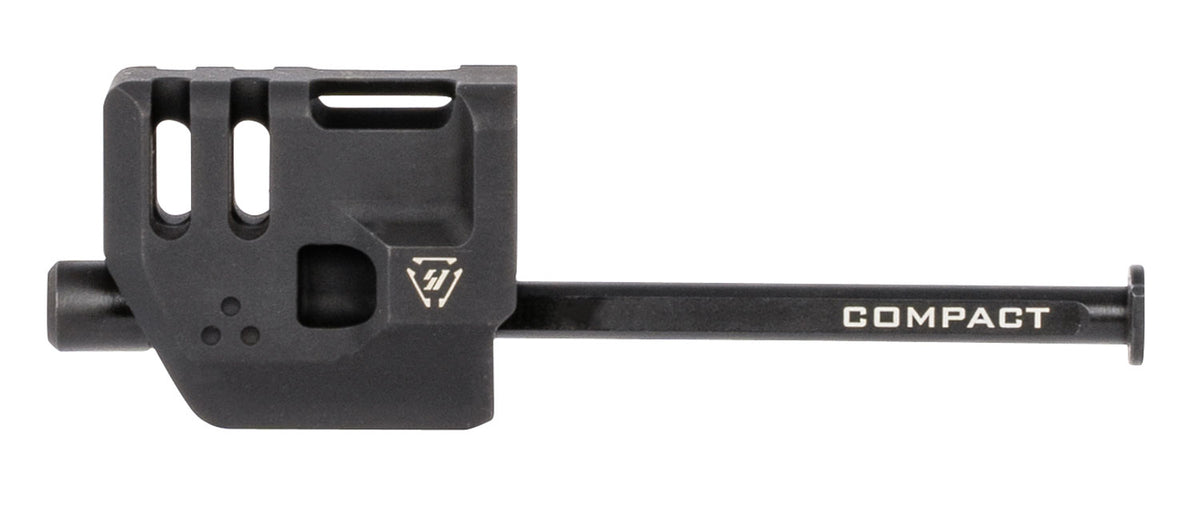 Strike Glock 19 Gen4 9mm Luger Black Aluminum Mass Driver Compensator 1.41" OAL