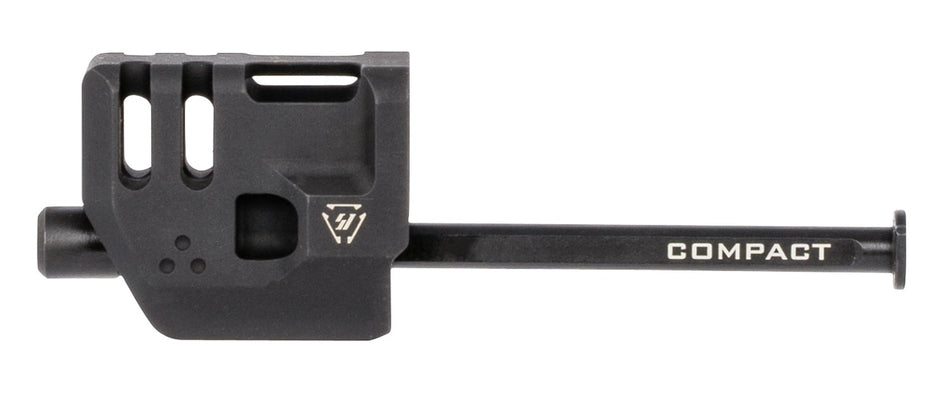 Strike Glock 19 Gen4 9mm Luger Black Aluminum Mass Driver Compensator 1.41" OAL