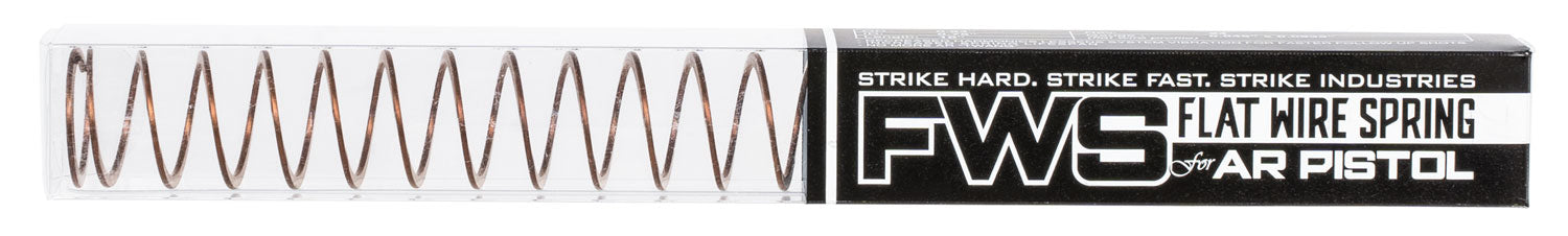 Strike AR Pistol Length Flat Wire Buffer Spring High Energy Efficient Design